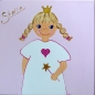 kleine Prinzessin 3-teiliges Bild